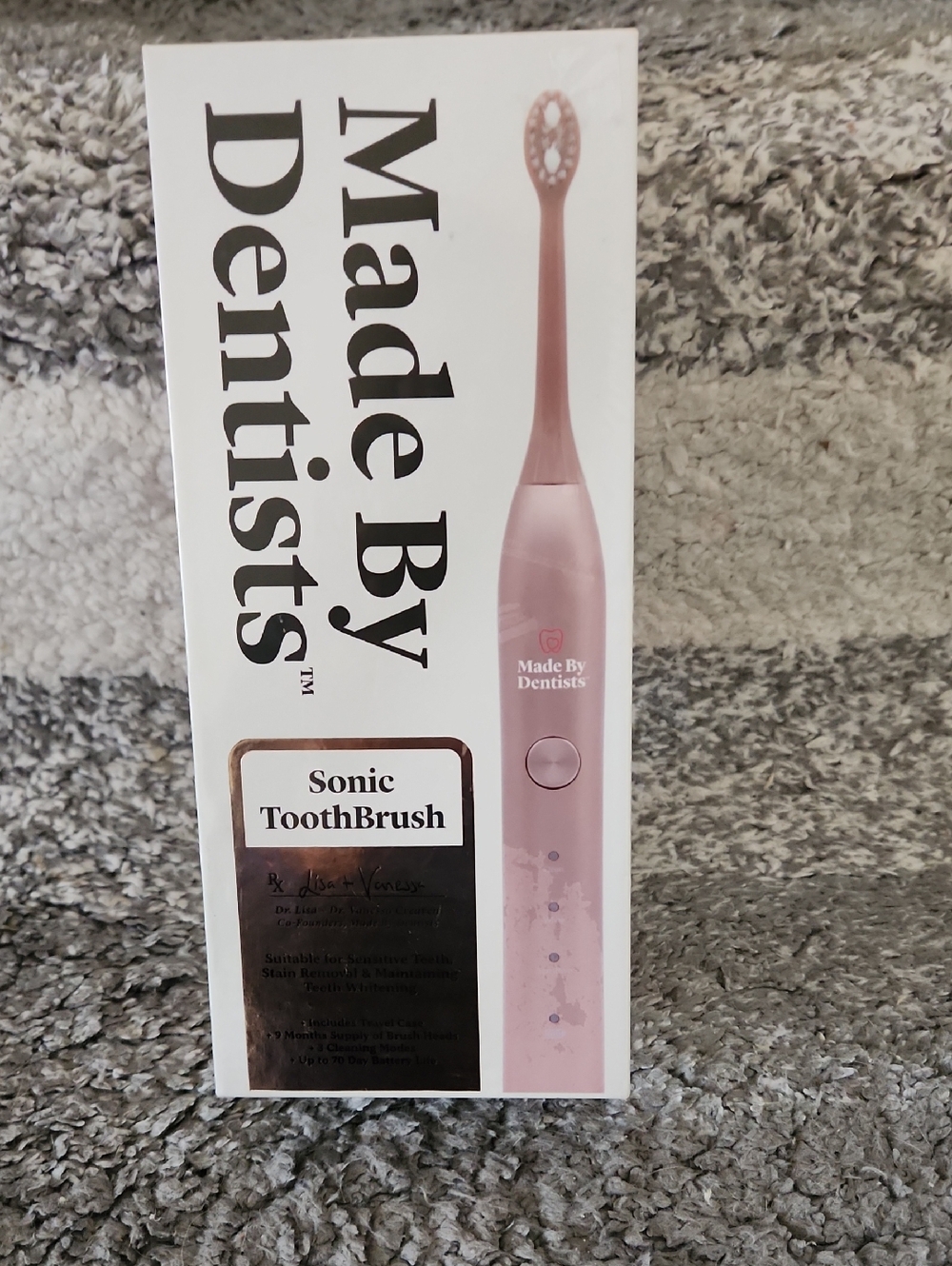 Pink Sonic Toothbrush